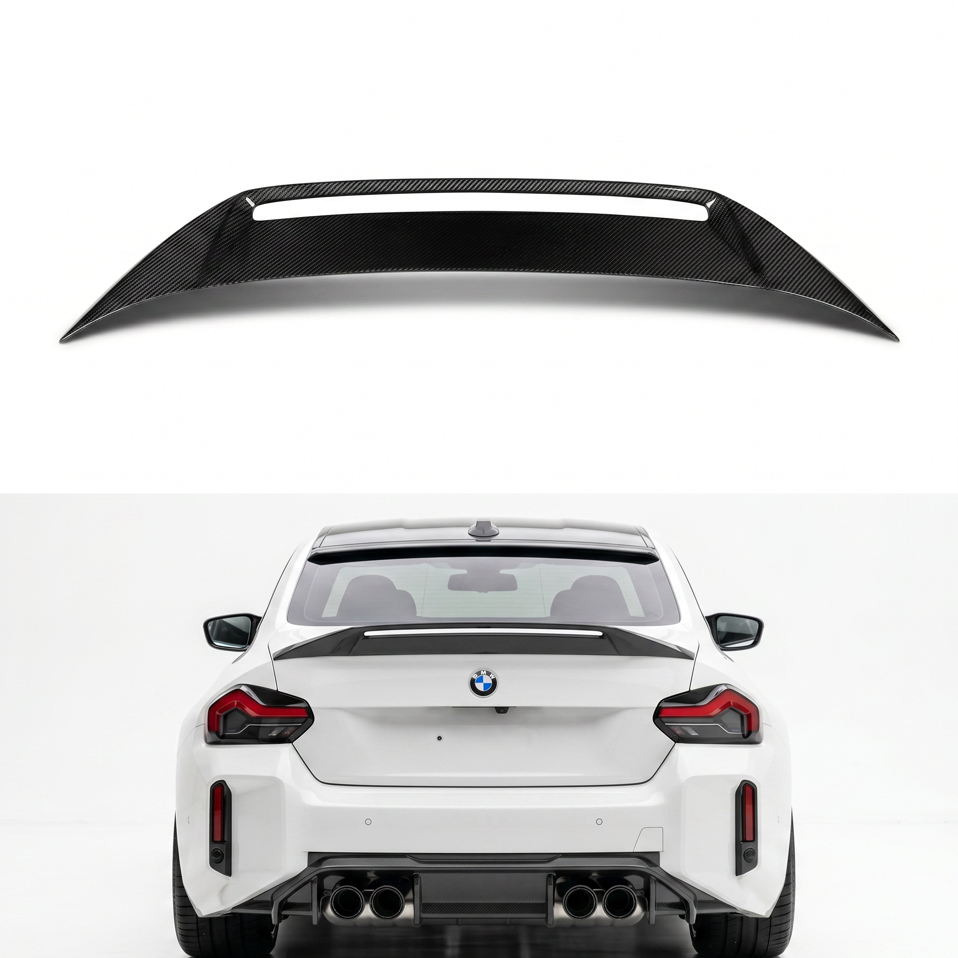 CARBONTECH™ ドライカーボン リアスポイラー - BMW 2シリーズ G42