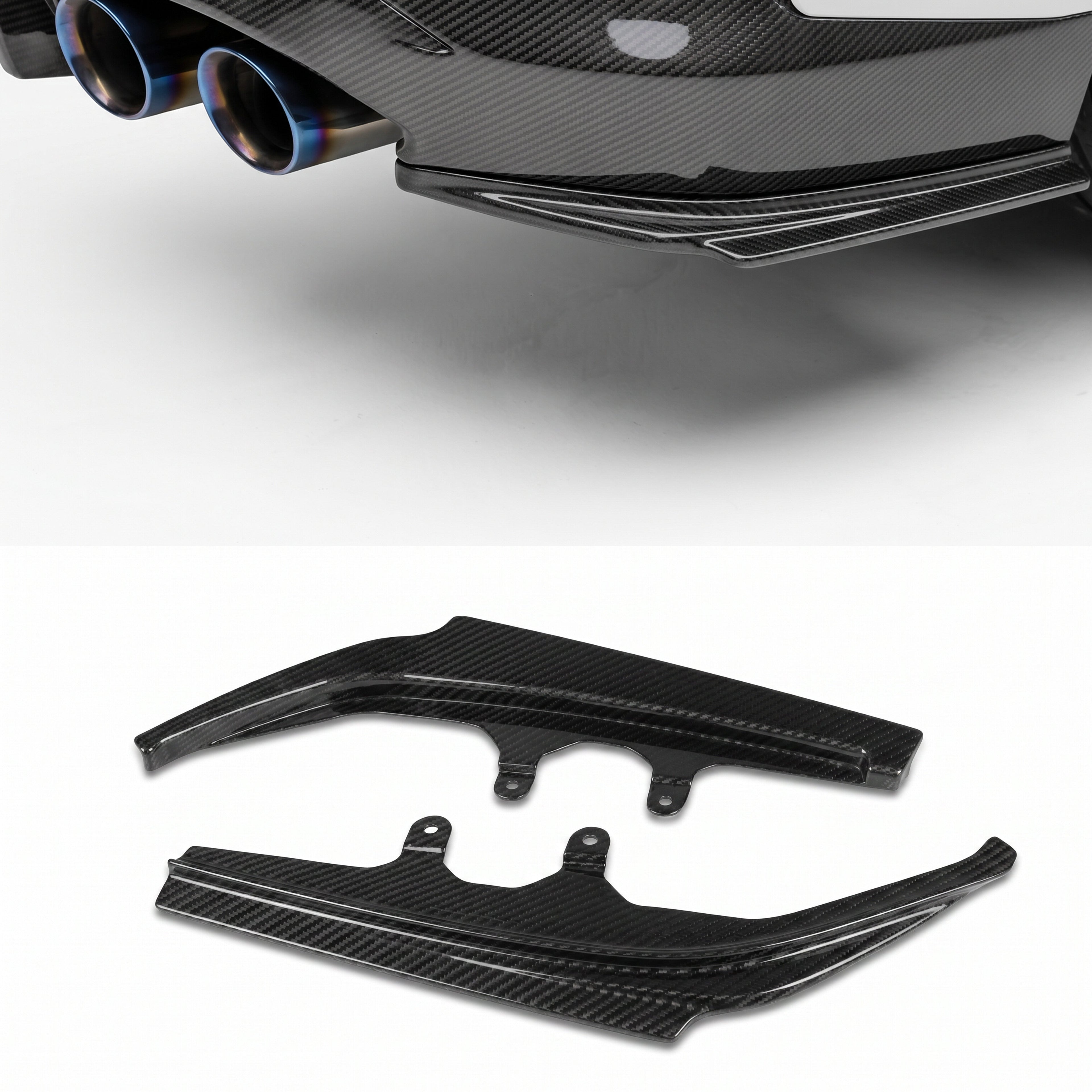 CARBONTECH™ ドライカーボン スプリッター - BMW 2シリーズ G42