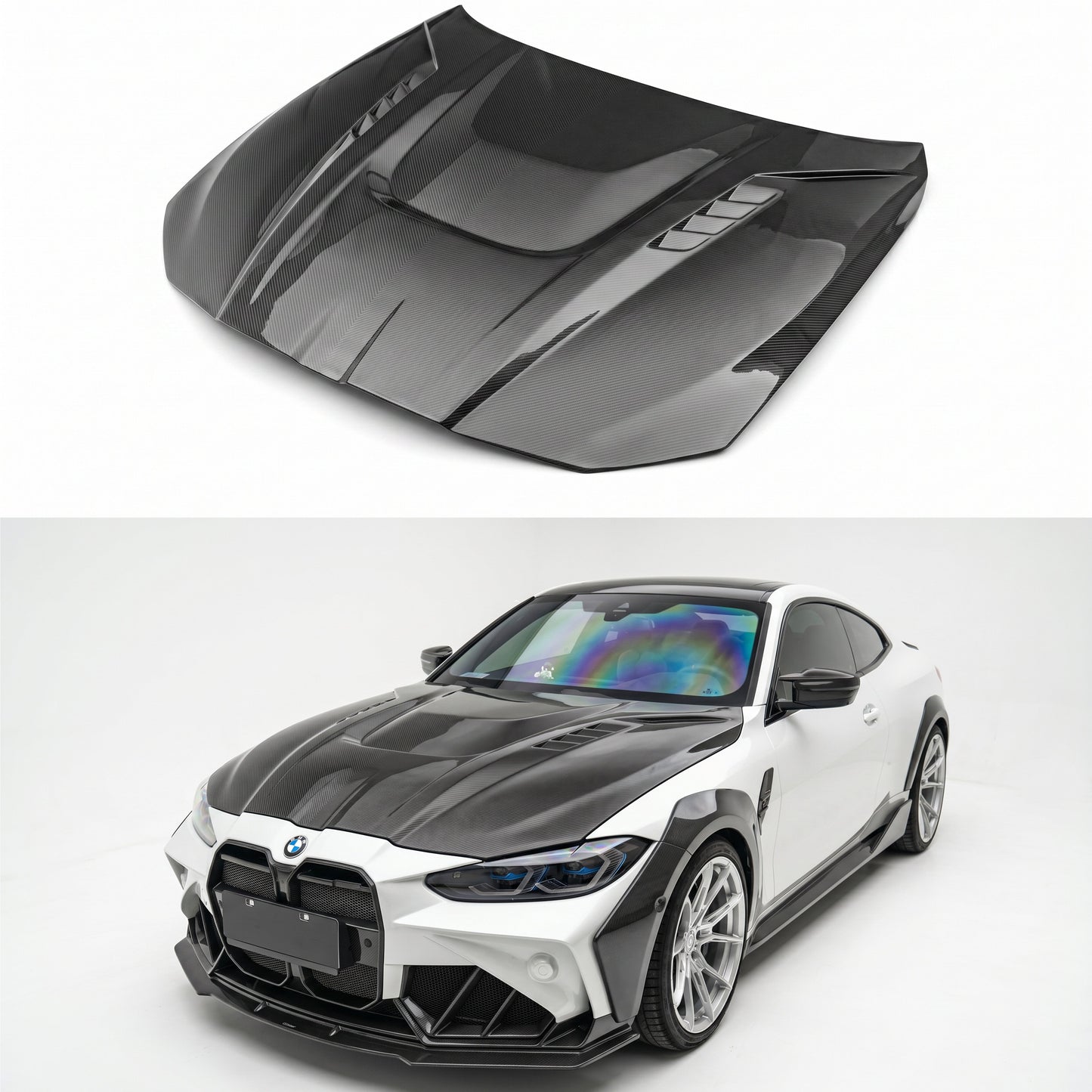CARBONTECH™ ドライカーボン ボンネット - BMW 4シリーズ G22 / G23 / G26