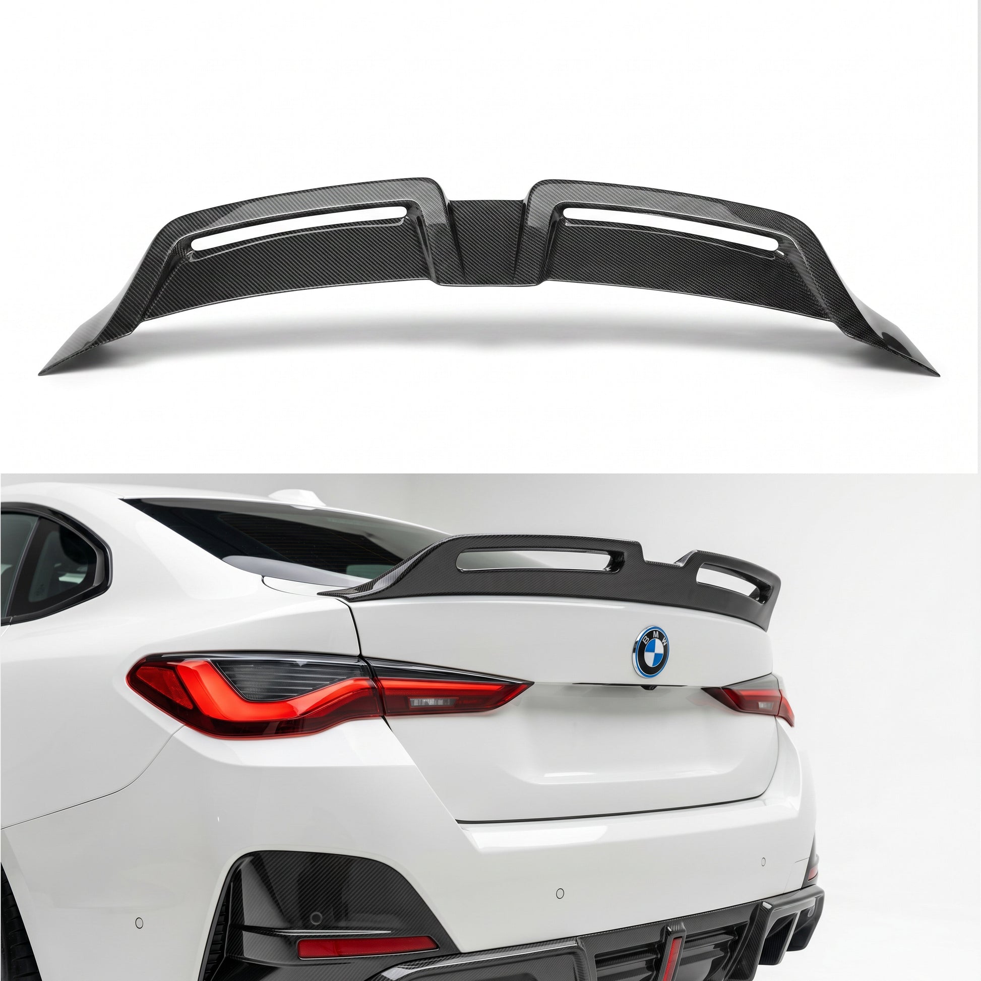 CARBONTECH™ ドライカーボン リアスポイラー - BMW 4シリーズ G26