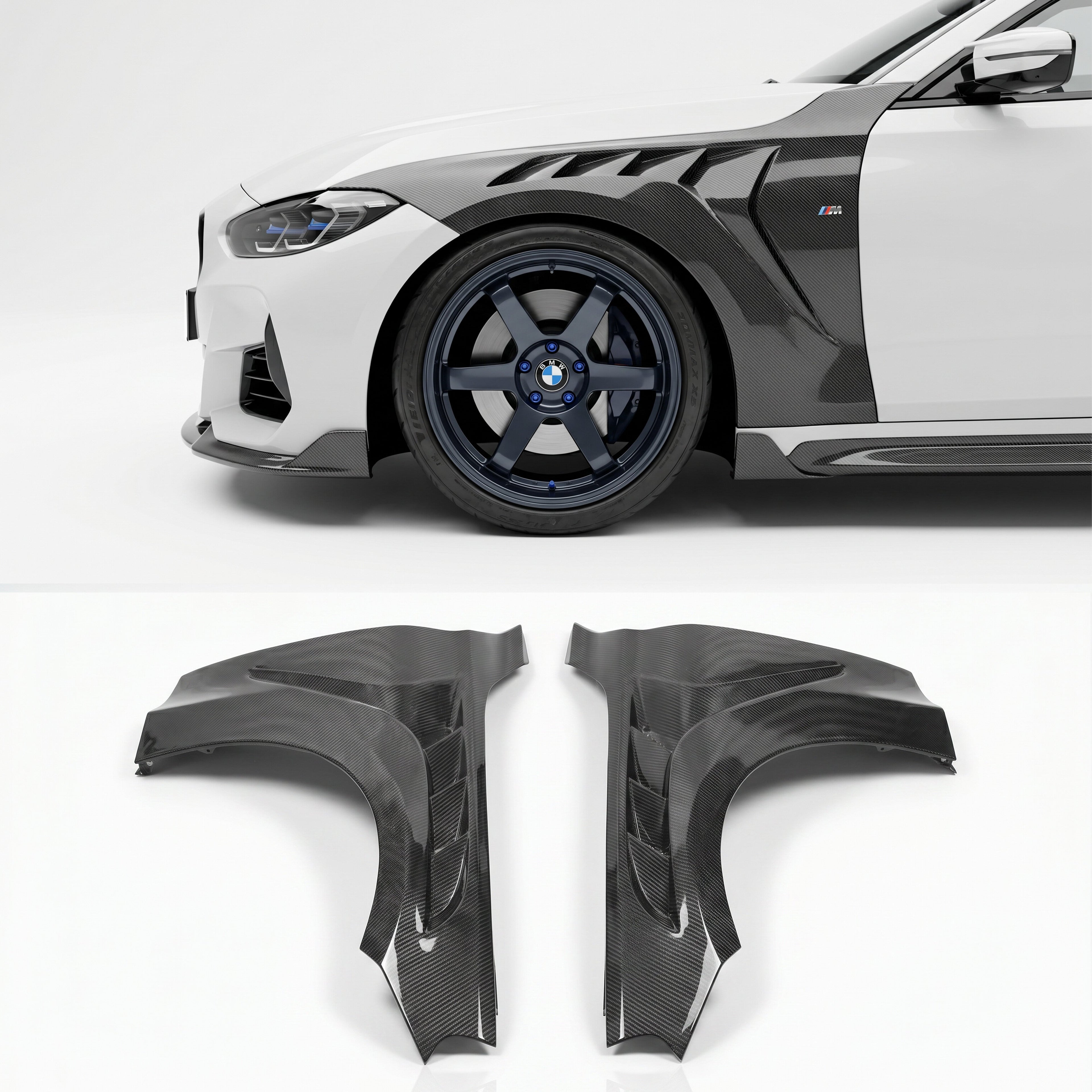 CARBONTECH™ ドライカーボン フェンダー - BMW 2シリーズ G42