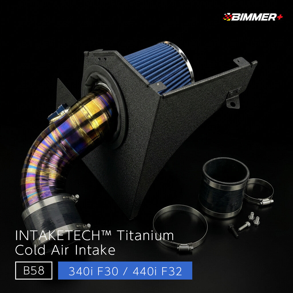 INTAKETECH™ Titanium Cold Air Intake - BMW 340i F30 / 440i F32 (B58 GEN1)