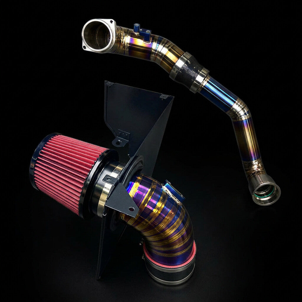 INTAKETECH™ チタンコールドエアインテーク＋チャージパイプキット - BMW M240i G42 / M340i G20 / M440i G22（B58 GEN2）