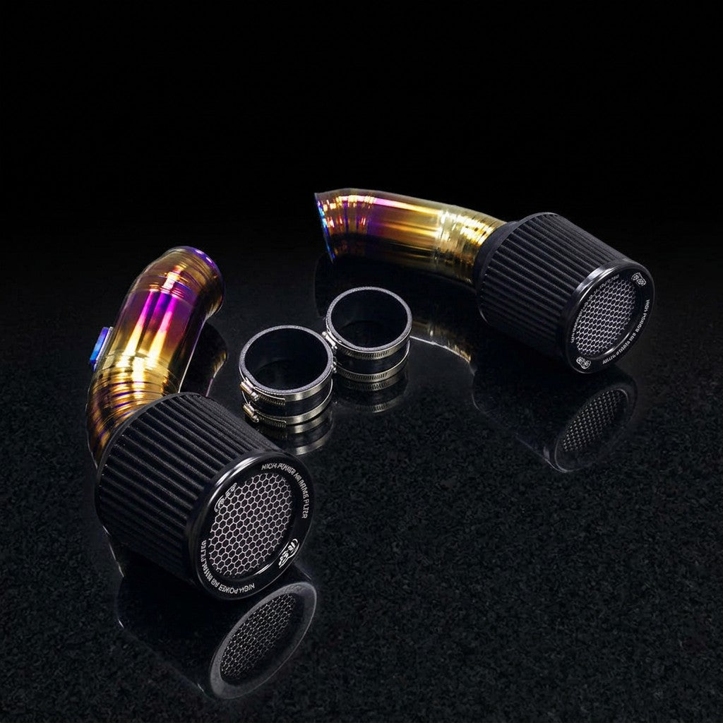INTAKETECH™ チタンコールドエアインテーク - BMW M5 F10 / M6 F12 / F13（S63TU）