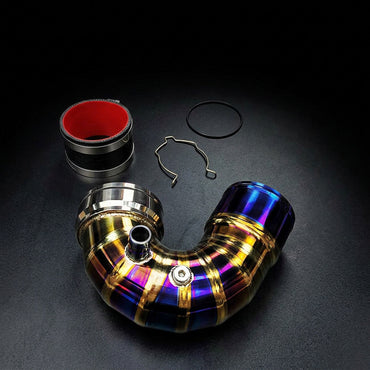 HyFLOW™︎ Titanium Cold Side J-Pipe - BMW M2 F87 / M3 F80 / M4 F82 (S55)