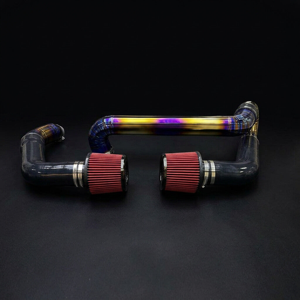 INTAKETECH™ チタンフロントマウントインテーク - BMW M2 G87 / M3 G80 / M4 G82（S58）