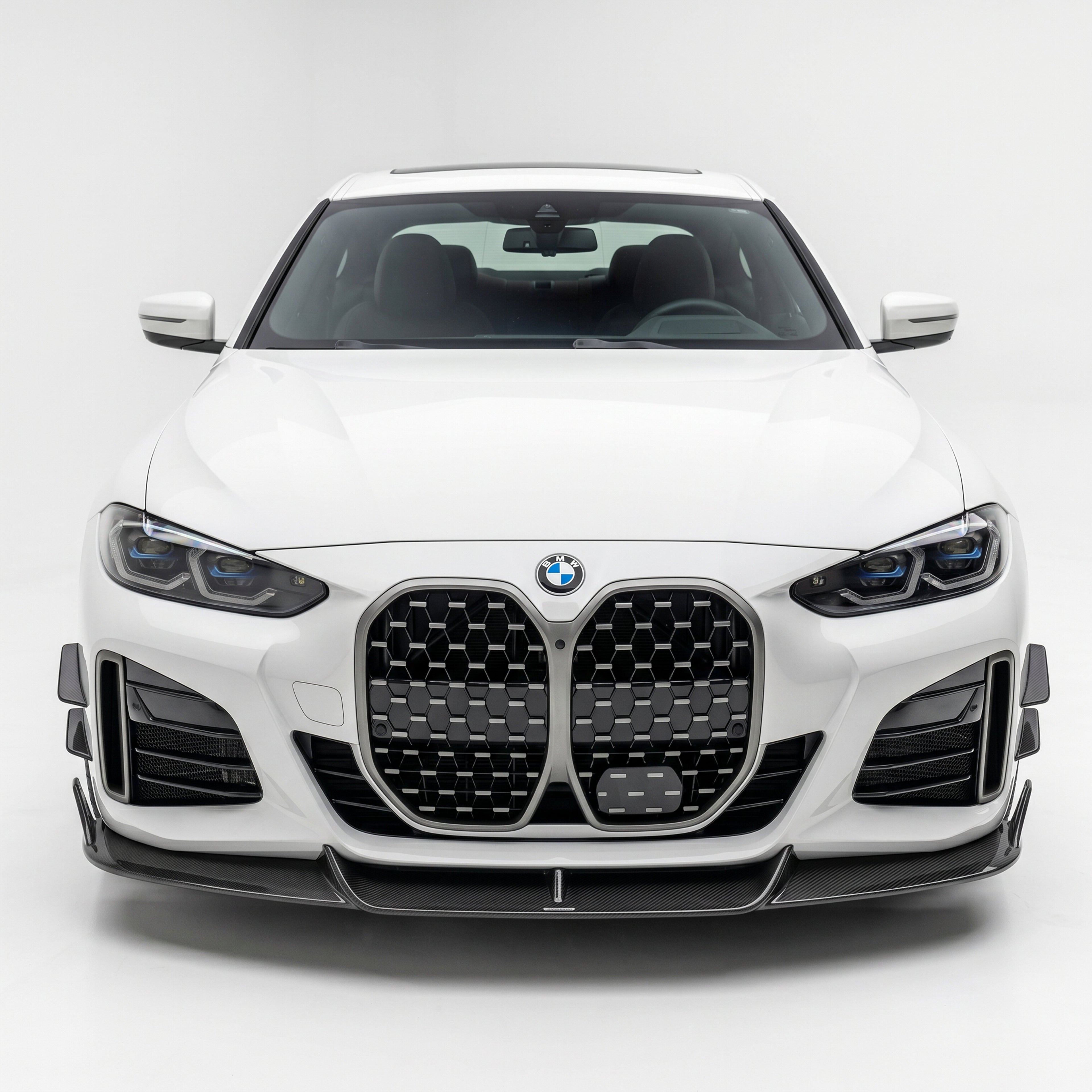 CARBONTECH™ ドライカーボン フロントリップ - BMW 4シリーズ G26 M50