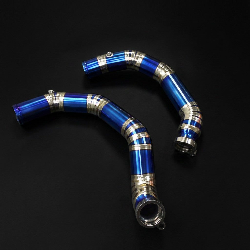 INTAKETECH™ チタンコールドエアインテーク＋チャージパイプキット - BMW M2 F87 / M3 F80 / M4 F82（S55）
