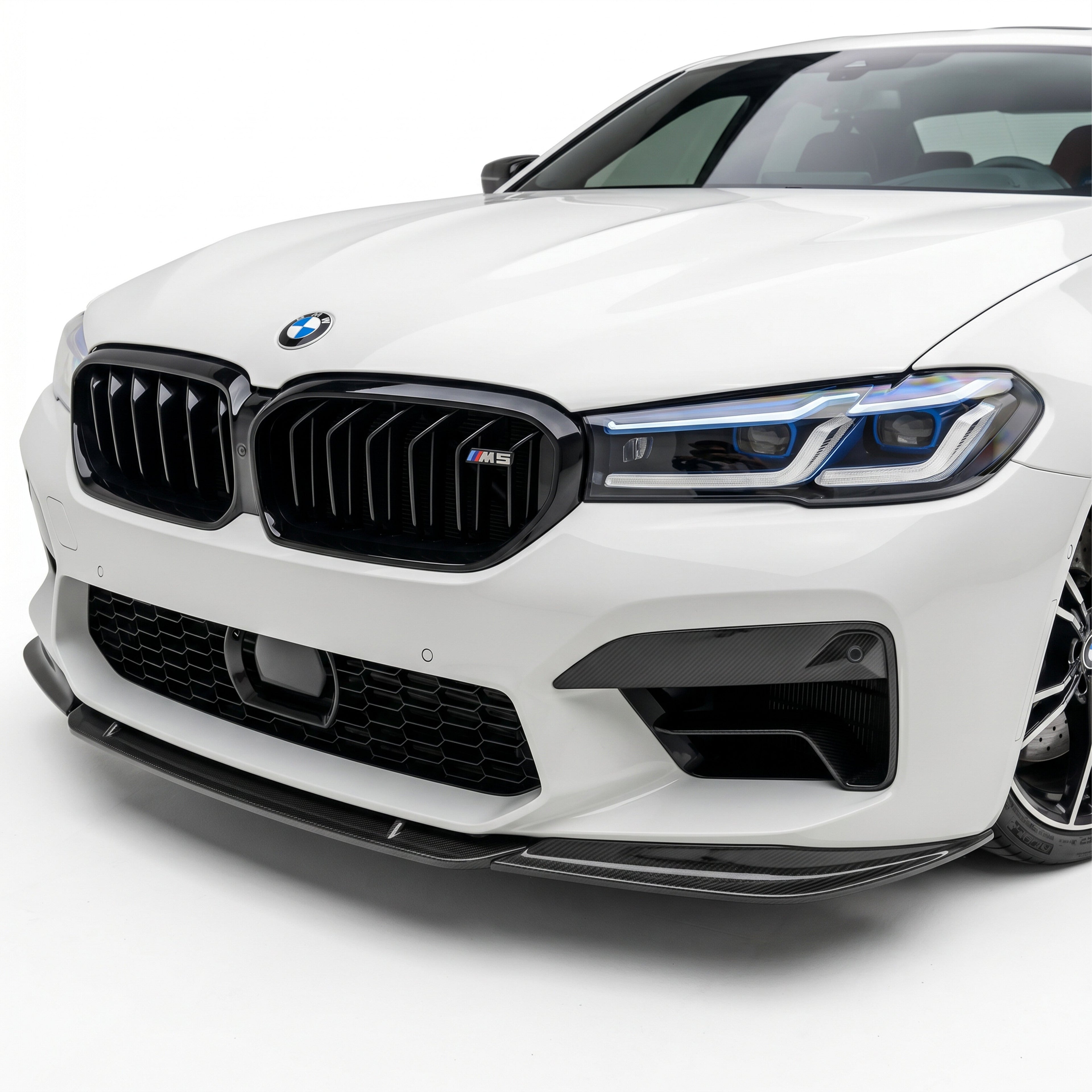 CARBONTECH™ ドライカーボン フロントリップ - BMW F90