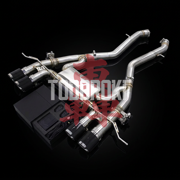 TODOROKI™ REAR ワンオフ 可変バルブリアピースマフラー｜BMW M3 G80・G81 / M4 G82・G83 / M2 G87（S58）用