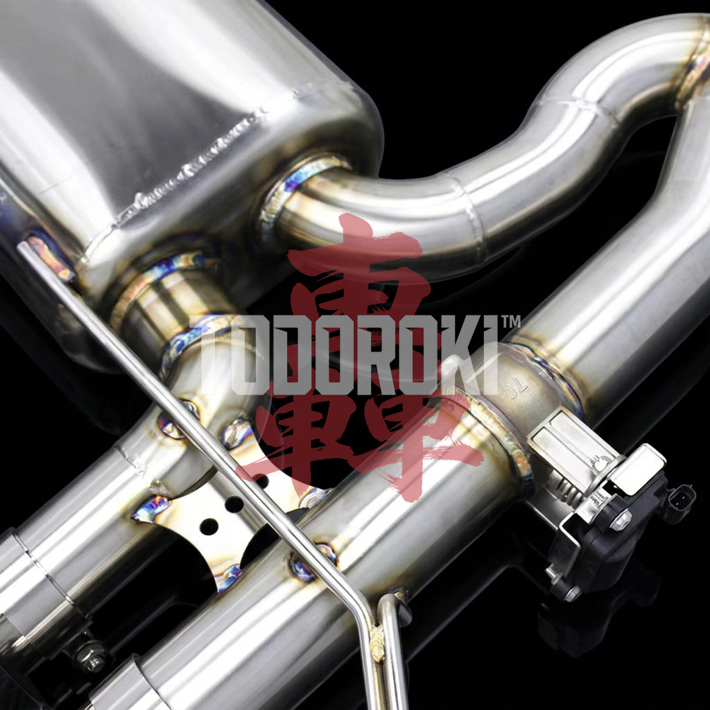 TODOROKI™ REAR ワンオフ 可変バルブリアピースマフラー BMW M3 G80・G81/M4 G82・G83/M2 G87（S58） 画像4