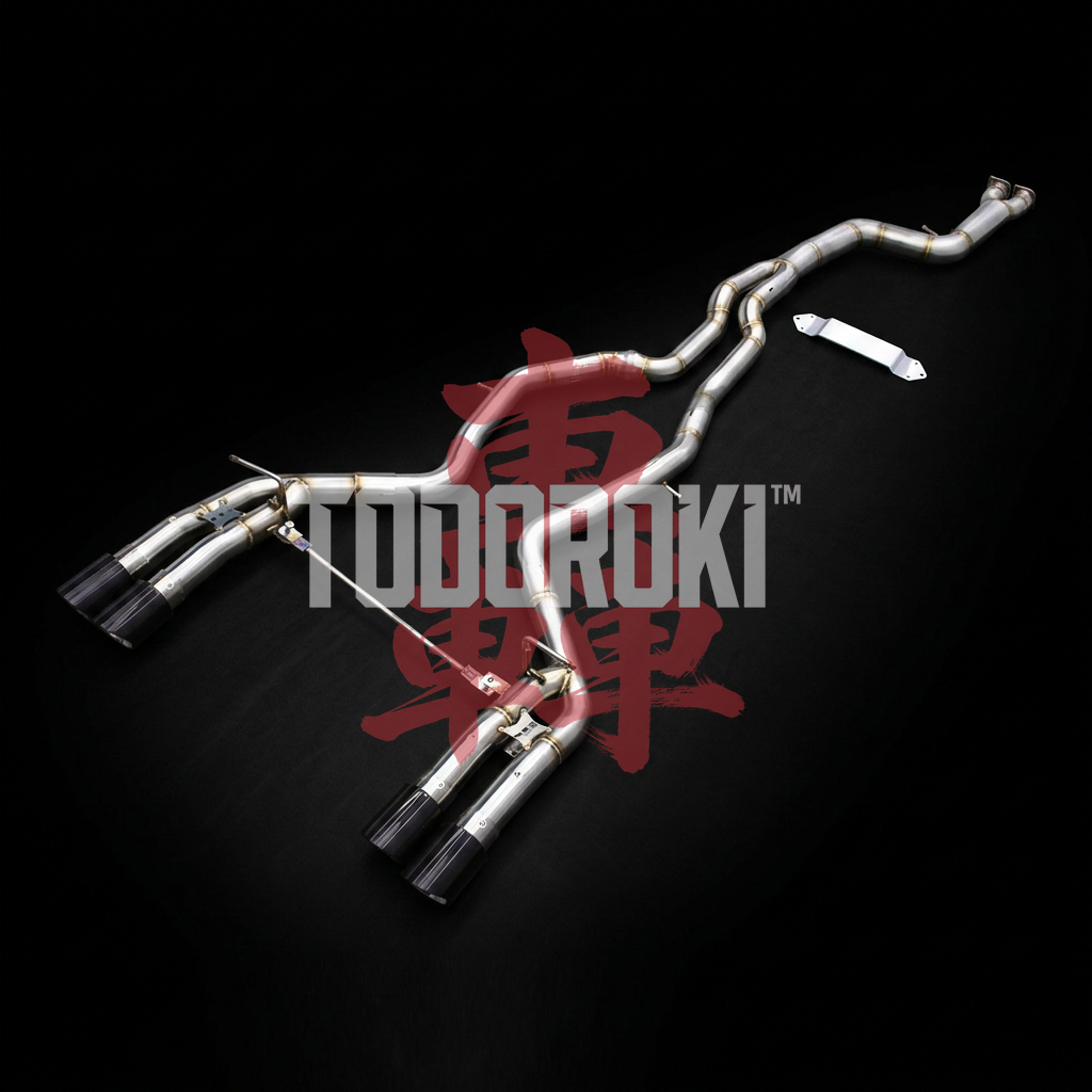 TODOROKI™ S ワンオフ スポーツマフラー｜BMW M2 Competition F87（S55）用