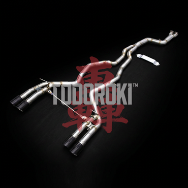 TODOROKI™ S ワンオフ スポーツマフラー｜BMW M2 Competition F87（S55）用