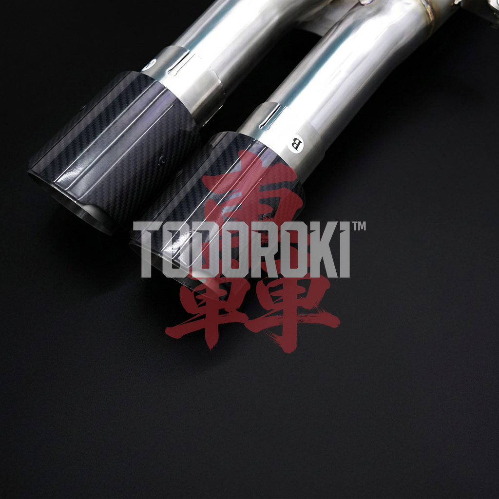 TODOROKI™ S ワンオフ スポーツマフラー｜BMW M2 Competition F87（S55）用