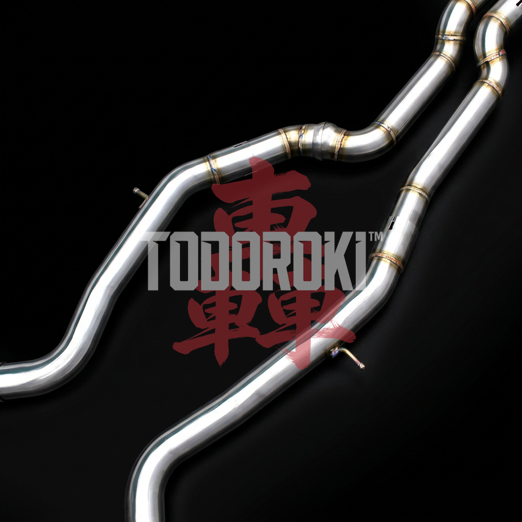 TODOROKI™ S ワンオフ スポーツマフラー｜BMW M2 Competition F87（S55）用