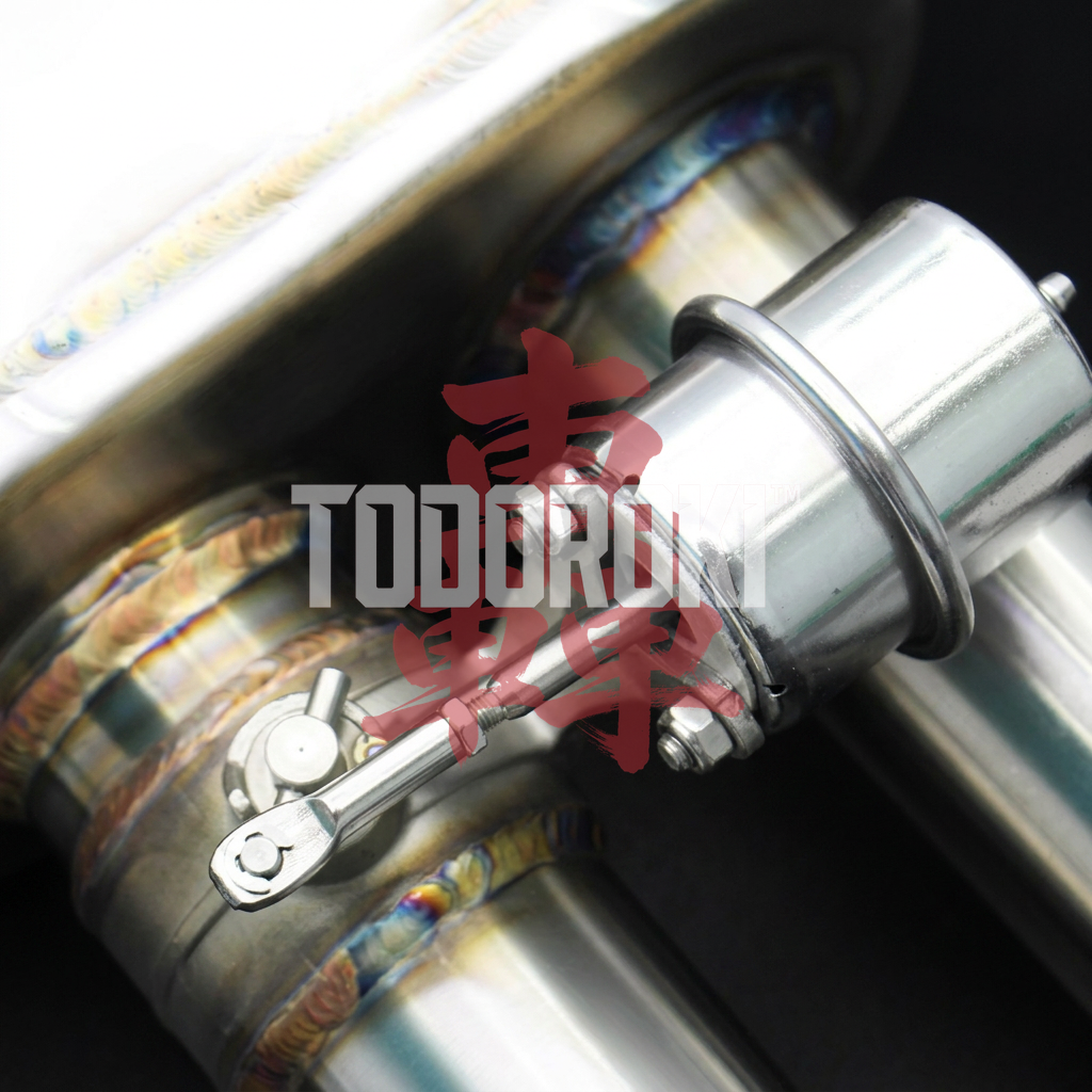 TODOROKI™ VALVE RS ワンオフ デュアルZパイプ可変バルブマフラー｜BMW M3 E90 / E92 / E93（S65）用