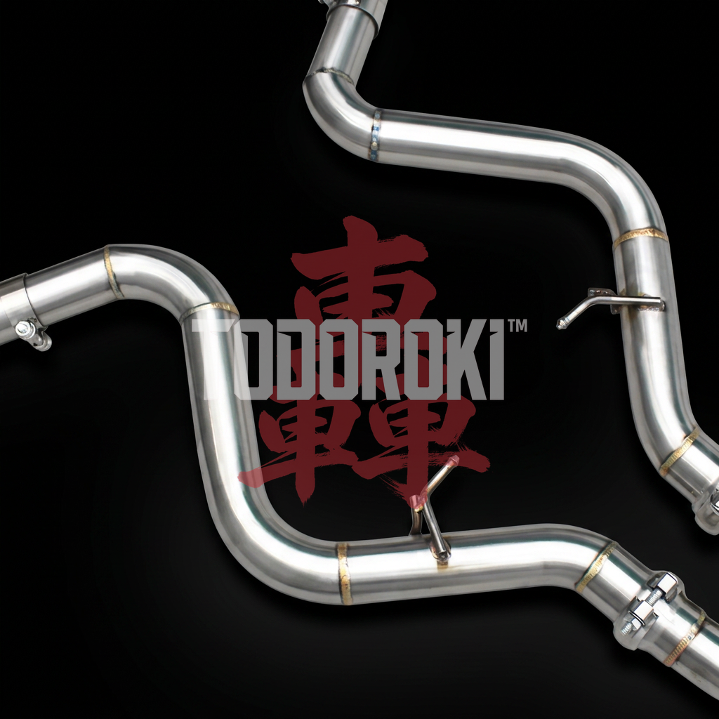 TODOROKI™ VALVE RS ワンオフ デュアルZパイプ可変バルブマフラー｜BMW M3 E90 / E92 / E93（S65）用