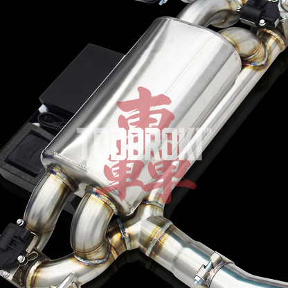 TODOROKI™ VALVE RS ワンオフ 可変バルブマフラー｜BMW 335i / 340i F30 / F31 / F34（N55 / B58）用