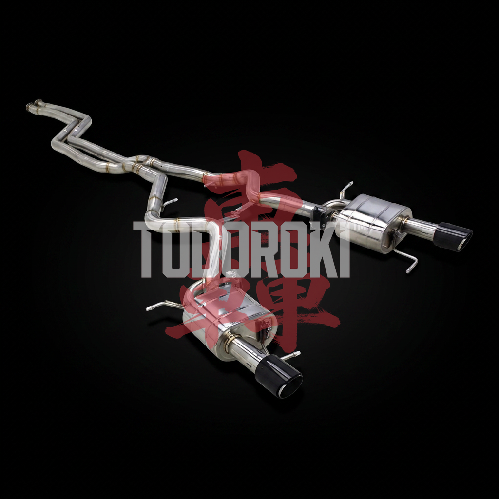 TODOROKI™ VALVE RS ワンオフ 可変バルブマフラー｜BMW 335i E90 / E92 / E93（N54 / N55）用