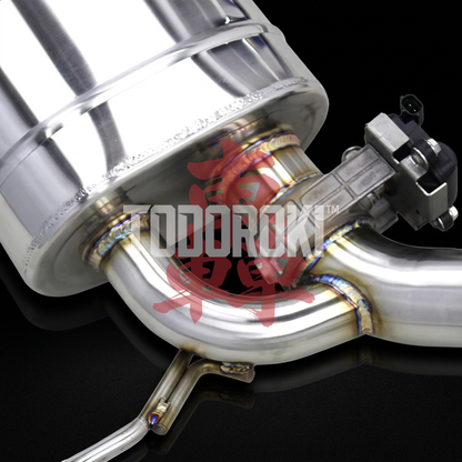 TODOROKI™ VALVE RS ワンオフ 可変バルブマフラー｜BMW 335i E90 / E92 / E93（N54 / N55）用