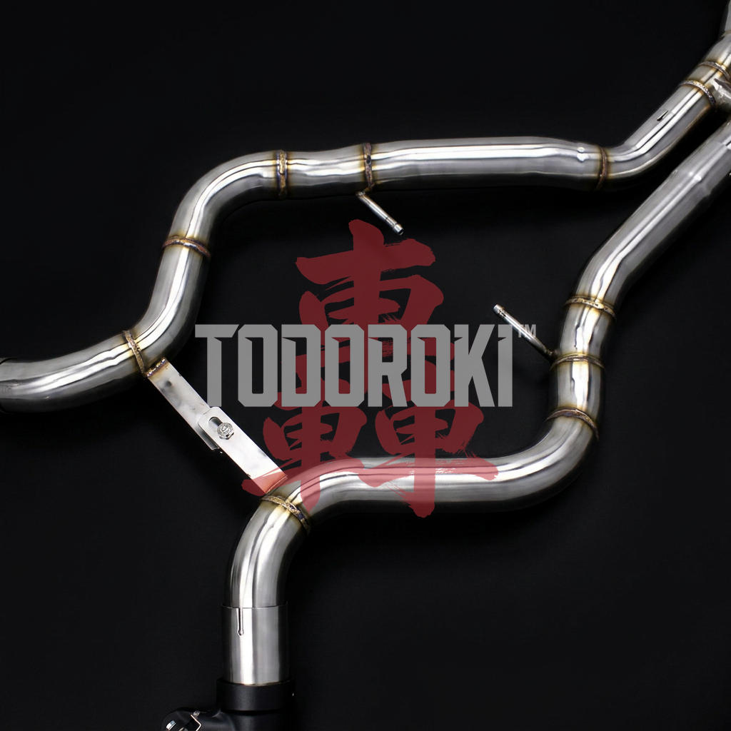 TODOROKI™ VALVE RS ワンオフ 可変バルブマフラー｜BMW 335i E90 / E92 / E93（N54 / N55）用