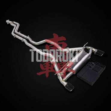 TODOROKI™ VALVE RS ワンオフ 可変バルブマフラー｜BMW M140i F20 / F21（B58）用