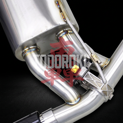 TODOROKI™ VALVE RS ワンオフ 可変バルブマフラー｜BMW M140i F20 / F21（B58）用