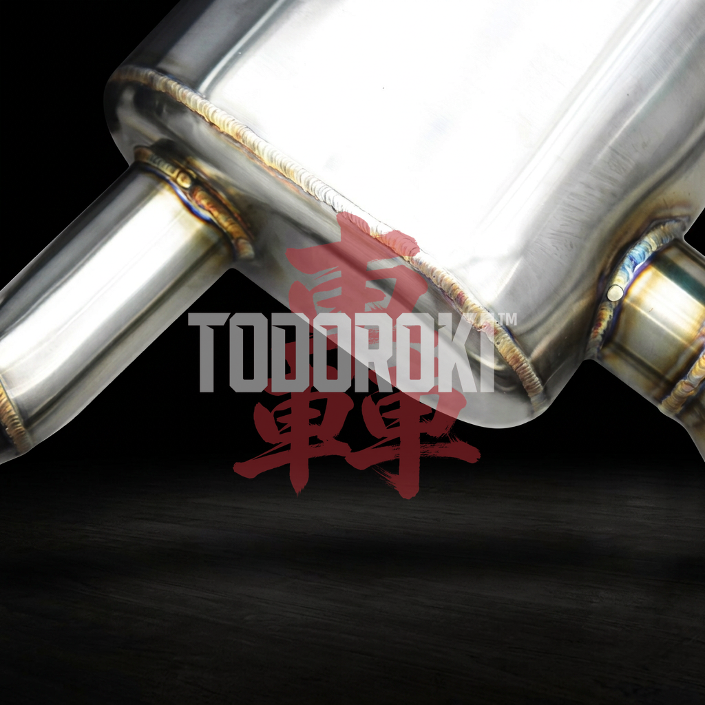 TODOROKI™ VALVE RS ワンオフ Zパイプ等長キャットバック可変バルブマフラー｜BMW M2 Competition F87（S55）用