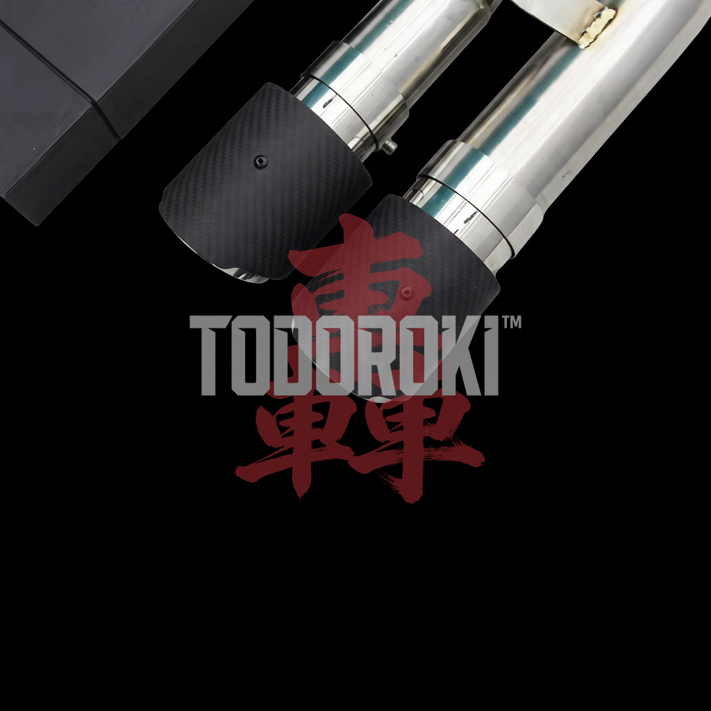 TODOROKI™ VALVE RS ワンオフ Zパイプ等長キャットバック可変バルブマフラー｜BMW M2 Competition F87（S55）用