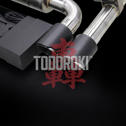 TODOROKI™ VALVE RS ワンオフ 可変バルブマフラー｜BMW M2 F87（N55）用