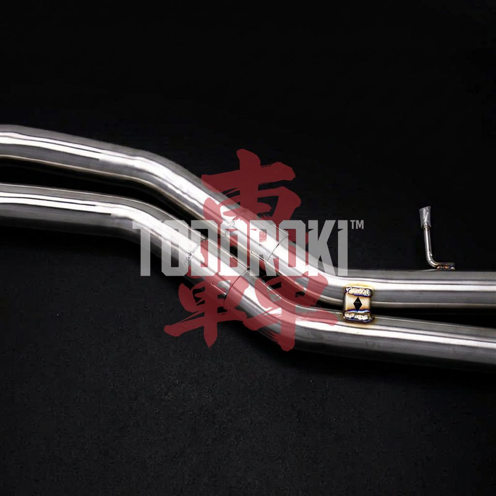 TODOROKI™ VALVE RS ワンオフ 可変バルブマフラー｜BMW M2 F87（N55）用