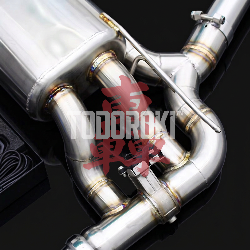 TODOROKI™ VALVE RS ワンオフ 可変バルブマフラー｜BMW M240i F22（B58）用