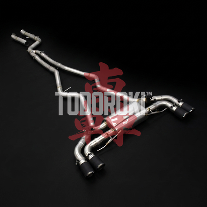 TODOROKI™ VALVE RS ワンオフ 可変バルブマフラー｜BMW M240i G42 / M340i G20 / M440i G22・G23・G26（B58）用
