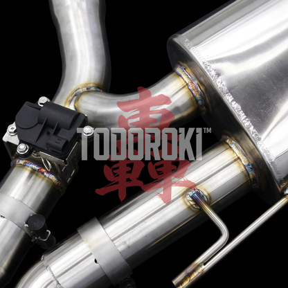 TODOROKI™ VALVE RS ワンオフ 可変バルブマフラー｜BMW M240i G42 / M340i G20 / M440i G22・G23・G26（B58）用