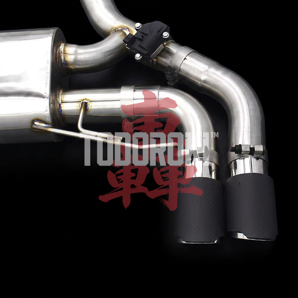 TODOROKI™ VALVE RS ワンオフ 可変バルブマフラー｜BMW M240i G42 / M340i G20 / M440i G22・G23・G26（B58）用