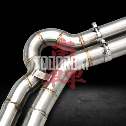 TODOROKI™ VALVE RS ワンオフ Zパイプ等長キャットバック可変バルブマフラー BMW M3 G80・G81/M4 G82・G83/M2 G87（S58） 画像3