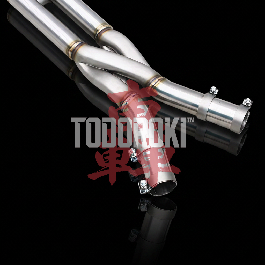TODOROKI™ VALVE RS ワンオフ Zパイプ等長キャットバック可変バルブマフラー BMW M3 G80・G81/M4 G82・G83/M2 G87（S58） 画像8
