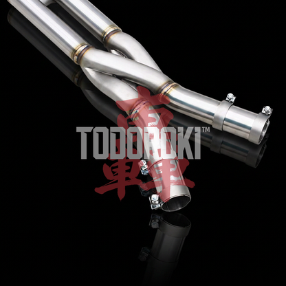 TODOROKI™ VALVE RS ワンオフ Zパイプ等長キャットバック可変バルブマフラー BMW M3 G80・G81/M4 G82・G83/M2 G87（S58） 画像8