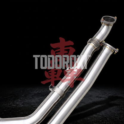 TODOROKI™ VALVE RS ワンオフ Zパイプ等長キャットバック可変バルブマフラー BMW M3 G80・G81/M4 G82・G83/M2 G87（S58） 画像9