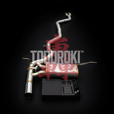 TODOROKI™ VALVE RS STRAIGHT ワンオフ 1本出し可変バルブマフラー｜BMW M3 F80 / M4 F82・F83（S55）用