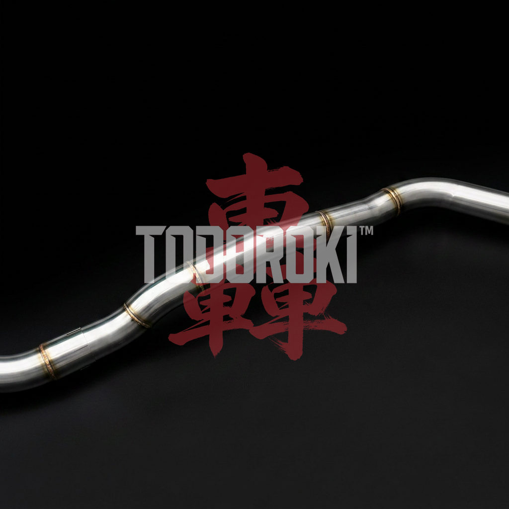 TODOROKI™ VALVE RS STRAIGHT ワンオフ 1本出し可変バルブマフラー｜BMW M3 F80 / M4 F82・F83（S55）用