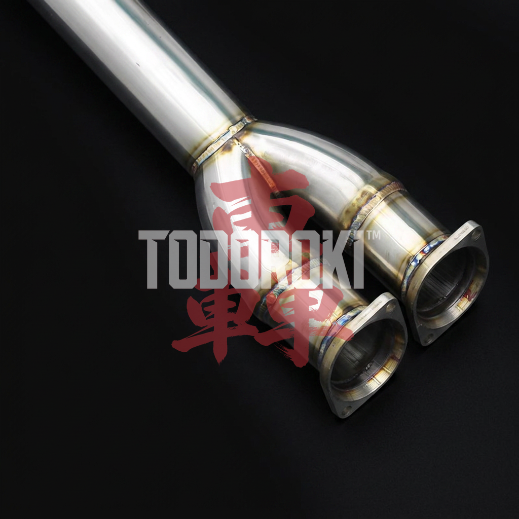 TODOROKI™ VALVE RS STRAIGHT ワンオフ 1本出し可変バルブマフラー｜BMW M3 F80 / M4 F82・F83（S55）用