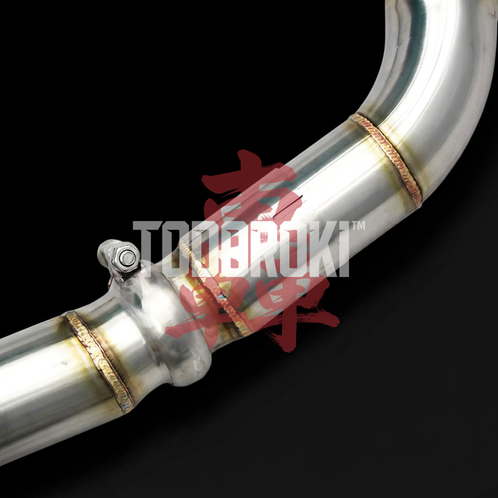 TODOROKI™ VALVE RS STRAIGHT ワンオフ 1本出し可変バルブマフラー｜BMW M3 F80 / M4 F82・F83（S55）用