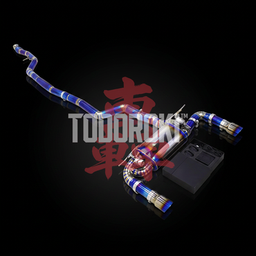 TODOROKI™ VALVE RS TITANIUM ワンオフ フルチタン可変バルブマフラー｜BMW 435i / 440i F32 / F33 / F36（N55 / B58）用