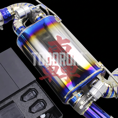 TODOROKI™ VALVE RS TITANIUM ワンオフ フルチタン可変バルブマフラー｜BMW 435i / 440i F32 / F33 / F36（N55 / B58）用