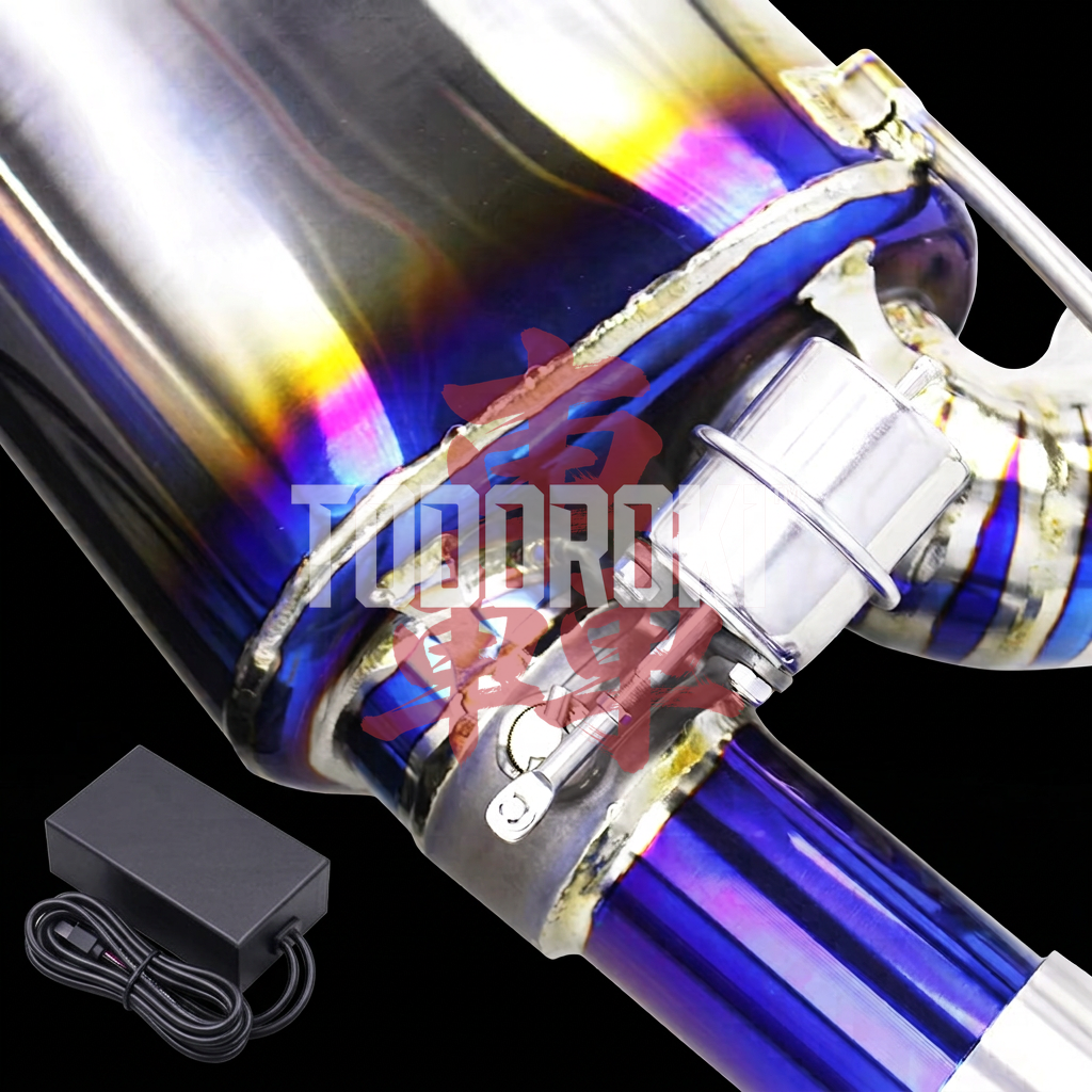 TODOROKI™ VALVE RS TITANIUM ワンオフ フルチタン可変バルブマフラー｜BMW 435i / 440i F32 / F33 / F36（N55 / B58）用
