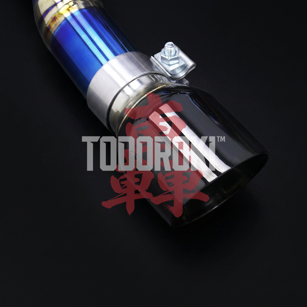 TODOROKI™ VALVE RS TITANIUM ワンオフ フルチタン可変バルブマフラー｜BMW M140i F20 / F21（B58）用