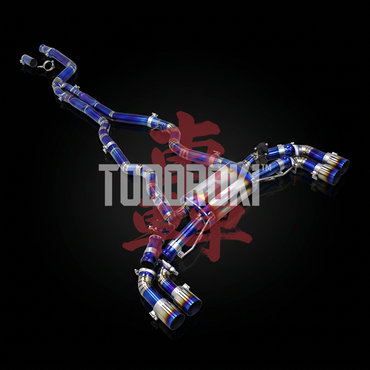 TODOROKI™ VALVE RS TITANIUM ワンオフ フルチタン可変バルブマフラー｜BMW M240i G42 / M340i G20 / M440i G22・G23・G26（B58）用