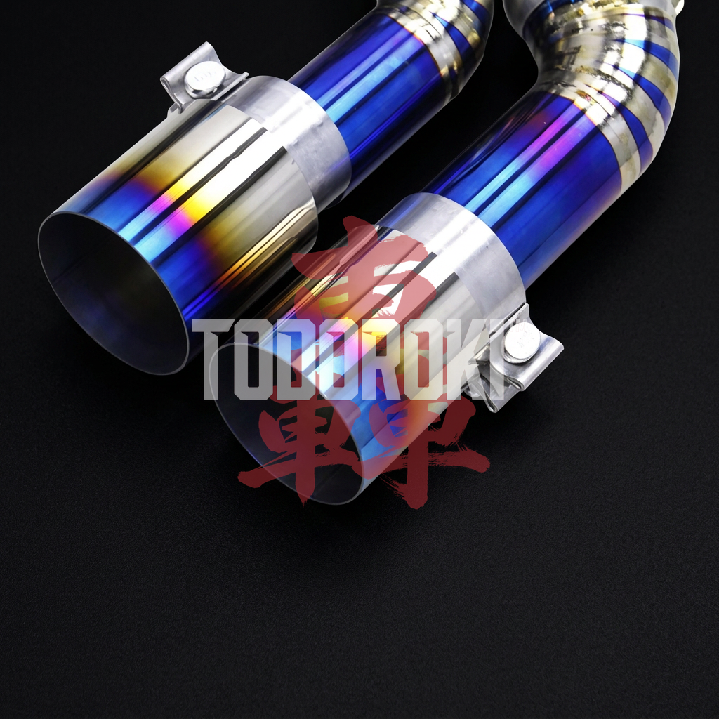 TODOROKI™ VALVE RS TITANIUM ワンオフ フルチタン可変バルブマフラー｜BMW M240i G42 / M340i G20 / M440i G22・G23・G26（B58）用