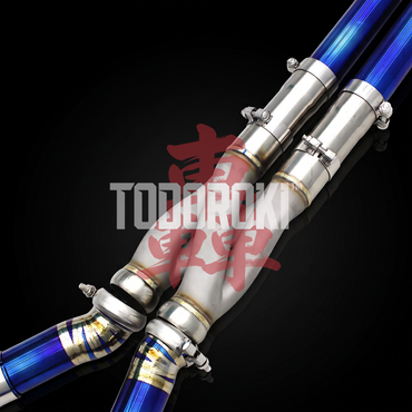 TODOROKI™ VALVE RS TITANIUM ワンオフ Zパイプ等長フルチタン可変バルブマフラー｜BMW M3 G80・G81 / M4 G82・G83 / M2 G87（S58）用